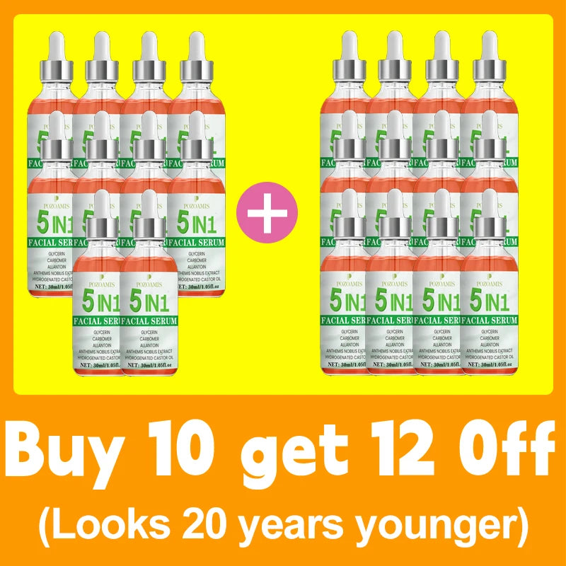 Anti-Aging Skin Care Serum for Youthful, Wrinkle-Free Skin - Multiple Colors