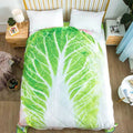 Super Soft Fuzzy Plush Cabbage Throw Blanket All Season Home Decor