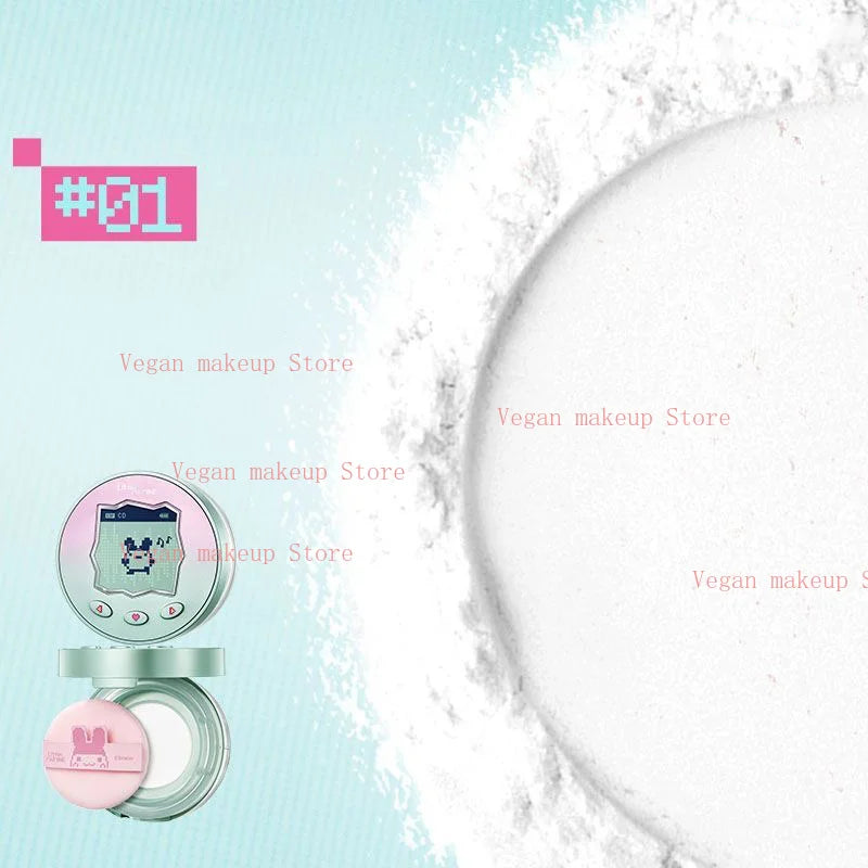 Long-Wear Loose Setting Powder - Natural Matte Finish, Oil Control, Soft-Focus Blur, 12H Hold