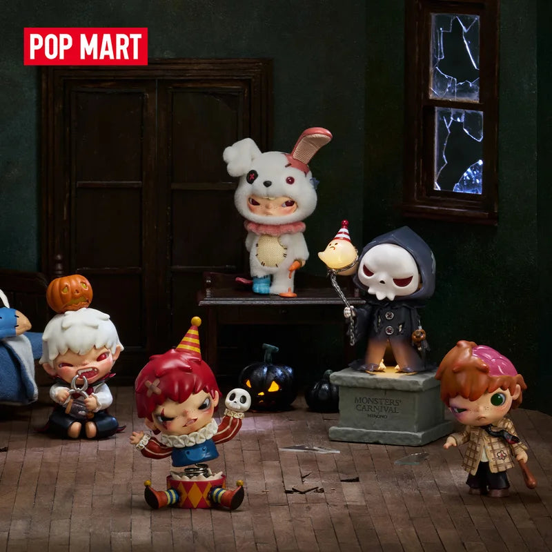 POP MART Hirono Monsters' Carnival Series Toy Figures Blind Box - Multiple Colors