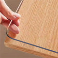 0.5mm Clear PVC Table Protector Waterproof Anti-Scratch for Kitchen & Dining