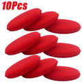 Car Waxing & Detailing Foam Sponges Set - Multi-Color 10Pcs