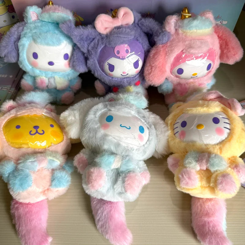Unicorn Series Vinyl Plush Doll Blind Box - Cute Cartoon Character Collectible Toys