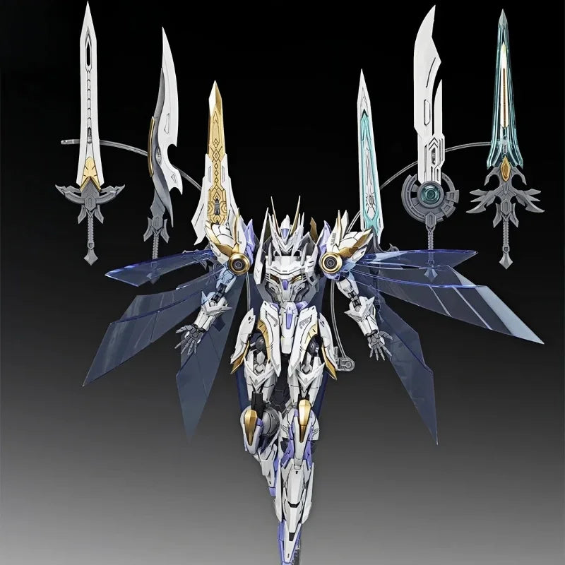 Knight Action Figure Model Kit with Dual Armor Modes - Collectible Toy