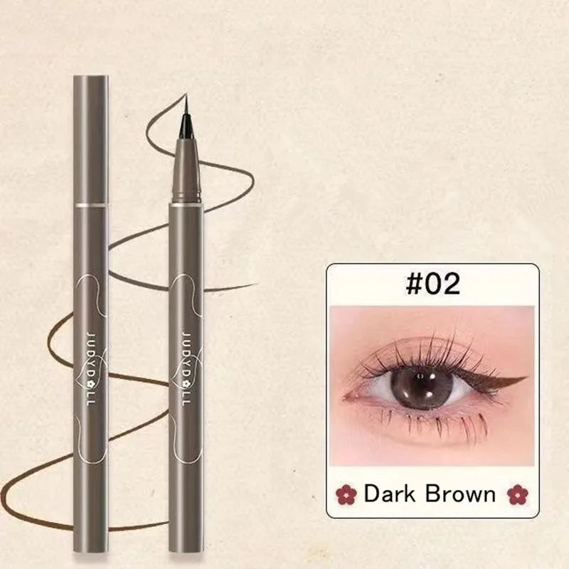 Liquid Eyeliner Pen Matte Long-Lasting Waterproof Fine Tip Eye Makeup