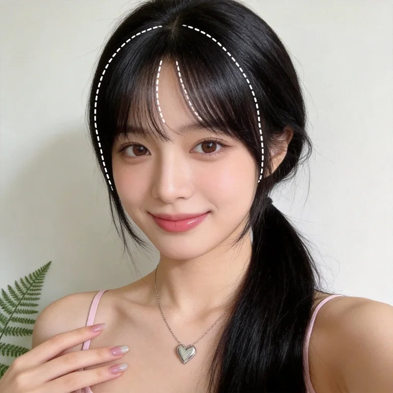 Synthetic Hair Topper for Women Natural Invisible Hairpiece with Fluffy Volume