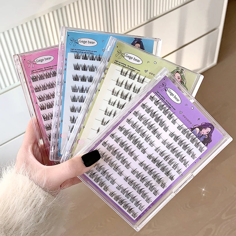 Glue-Free False Eyelashes for Beginners - Natural & Seamless Sunflower Style