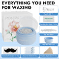 Mini Portable Wax Warmer Kit for Facial and Small Area Hair Removal