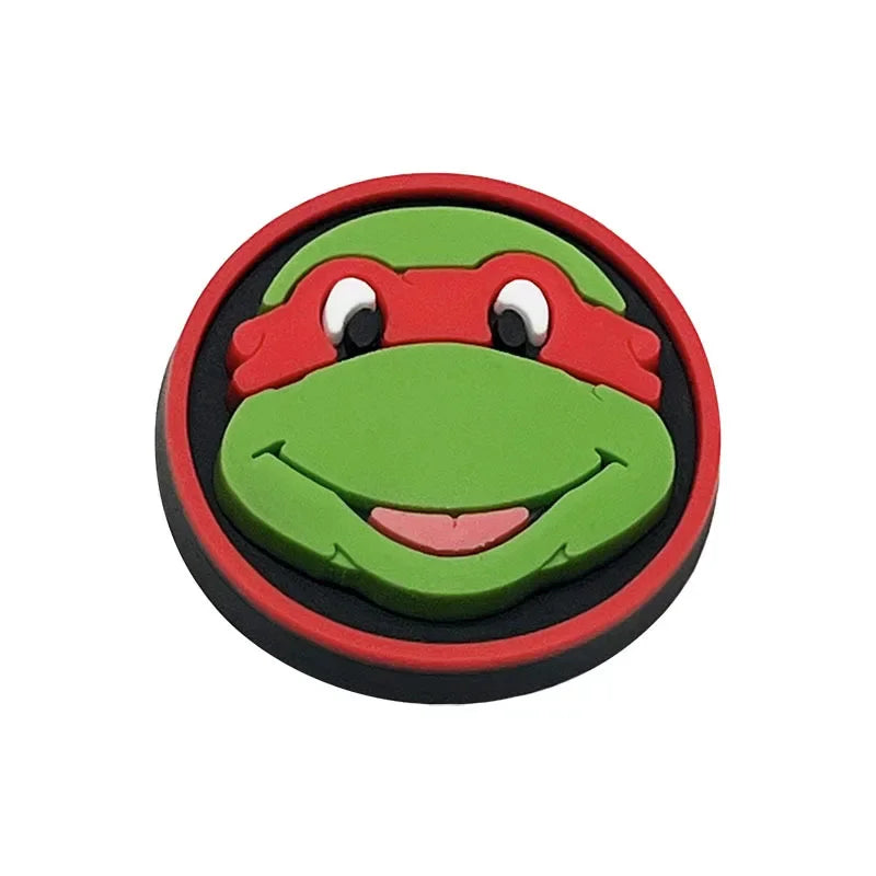 16 Pcs Ninja Turtle Shoe Charms Shoe Buckle Decorations Kids Sandals Accessories