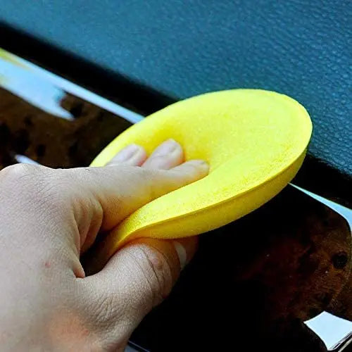 Car Waxing Polish Foam Sponge Pads 10CM - Multi-Color, Durable Cleaning Tool