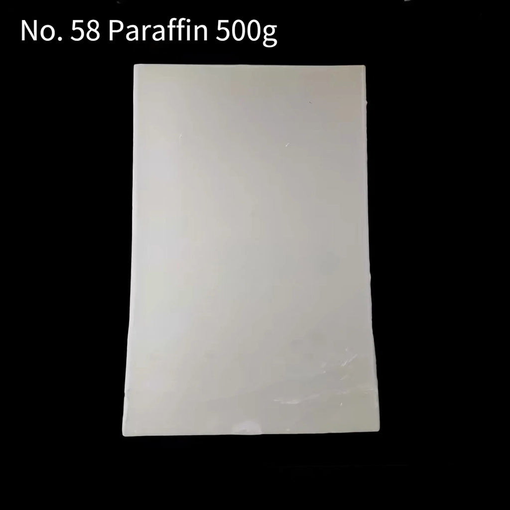 Refined Paraffin Wax Block for Candle Making - DIY Craft Supplies, Semi Transparent, 100-1000g