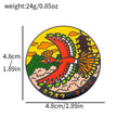 Anime Mythical Creatures Enamel Pin Set - Lugia & Ho-Oh Collectible Badge