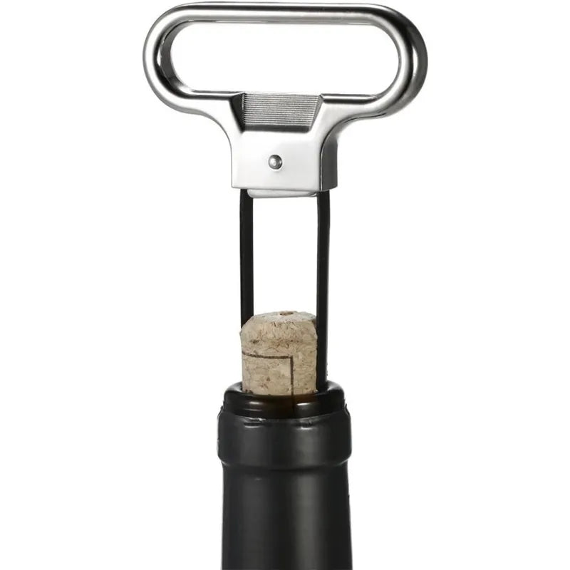 Wine Double Claw Cork Puller Bottle Opener for Damaged Cork Effortless Opening