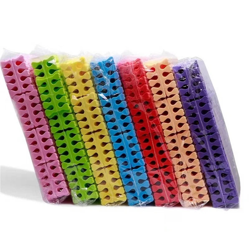 Pink Foam Toe Separators for Manicure Pedicure Nail Art 50/100/500pcs Wholesale