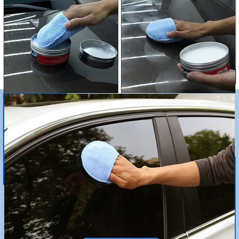 Microfiber Car Polishing Applicator Pads 5 Inch 125mm Foam Sponges for Auto Waxing and Cleaning