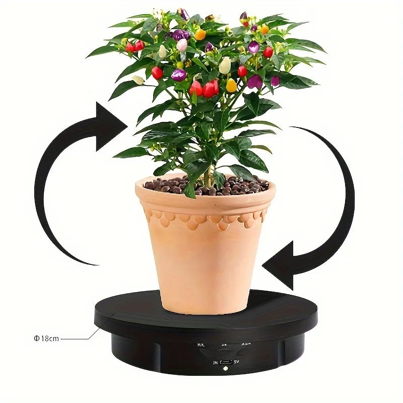 Electric Rotating Photography Turntable 360° Display Stand with Remote Control