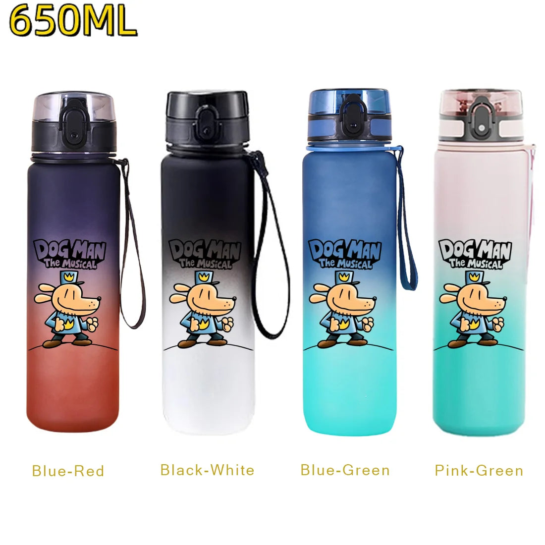 Large Capacity Waterproof Dog Water Bottle for Outdoor Sports & Travel