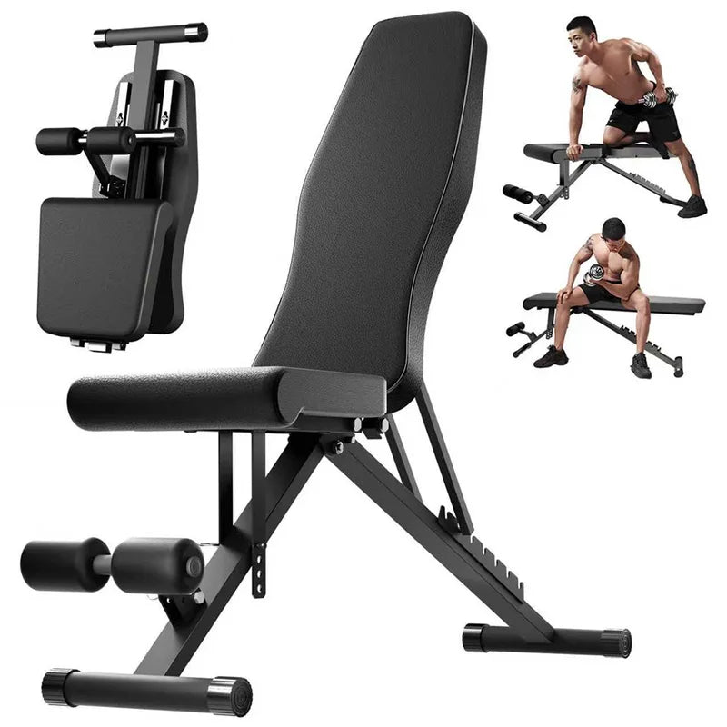 Adjustable Foldable Workout Bench for Full Body Strength Training 1000 lbs Capacity