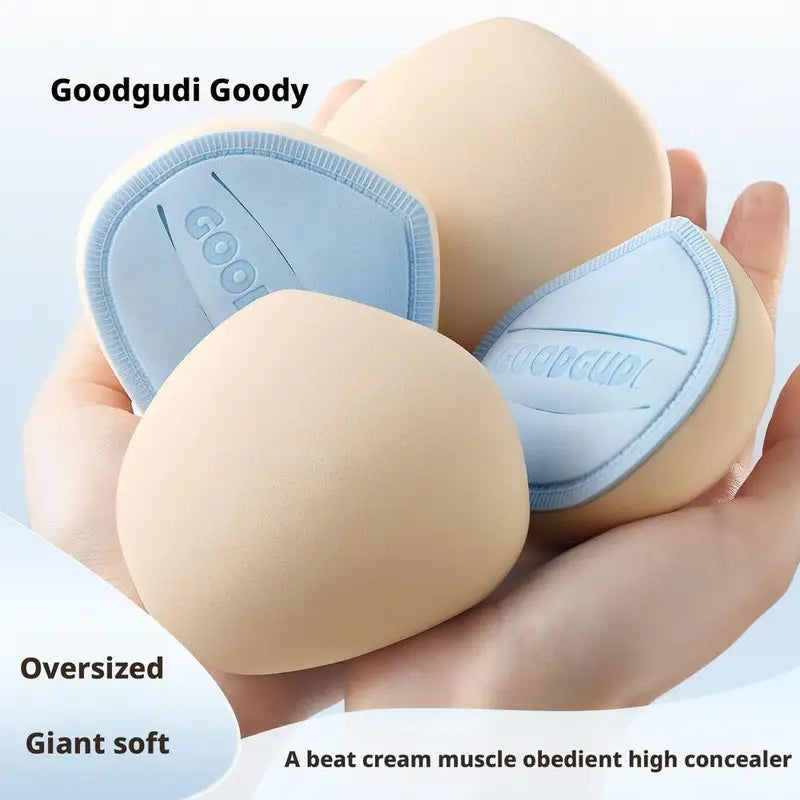 Makeup Powder Puff Set - Soft Cloud Cushion for Dry & Wet Application