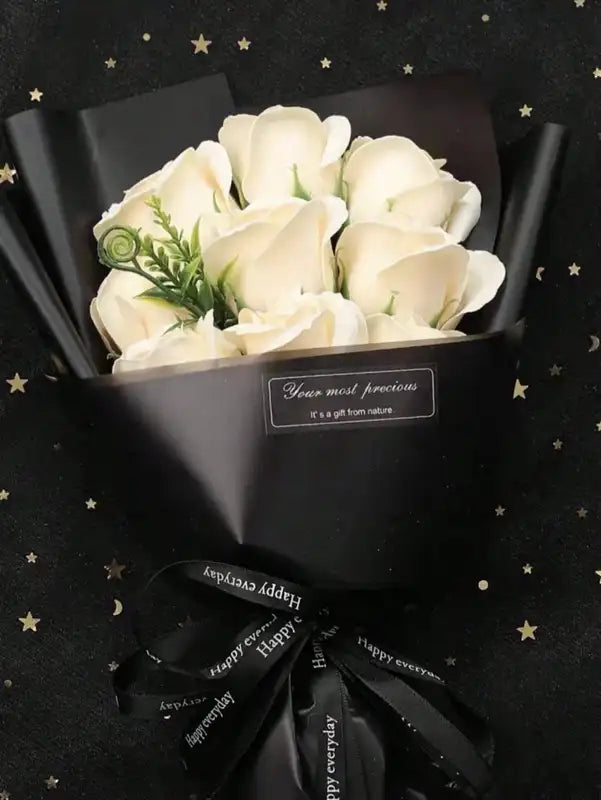 Mini Rose Soap Flower Bouquet - Gift for Mother’s Day, Valentine’s, Wedding, Birthday