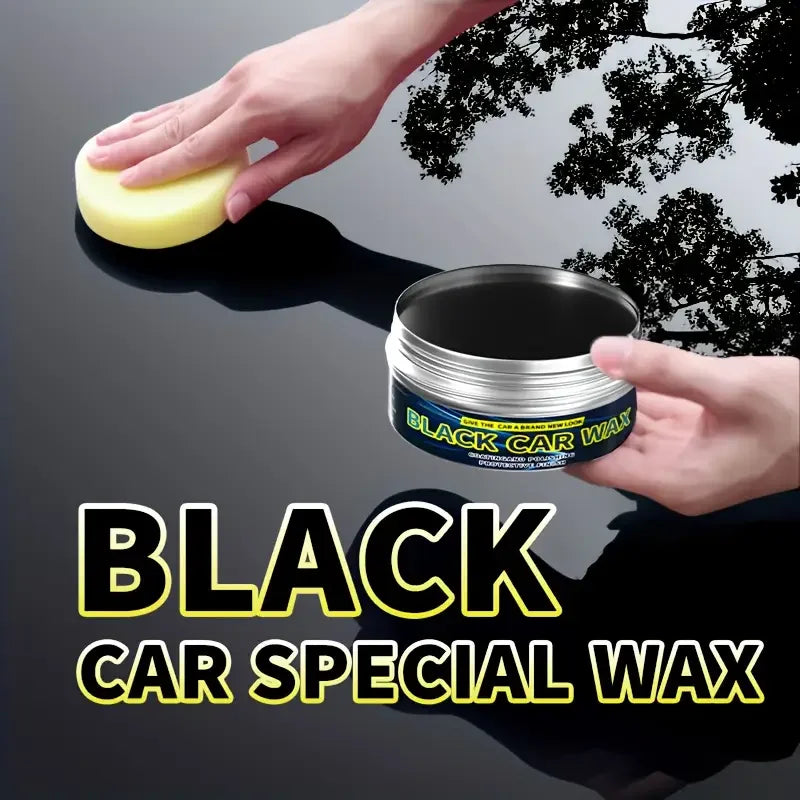 Car Polish Wax 100g - Deep Shine, Scratch Removal & Long-Lasting Protection for Black Cars