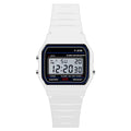 Digital Sport LED Watches for Men Women Kids Small Square Dial Silicone Band