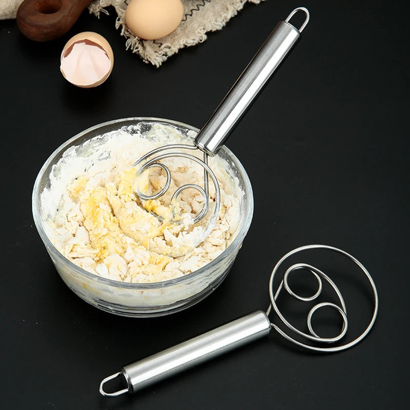 Stainless Steel Dough Mixer for Bread and Pastry Baking - Kitchen Utensil