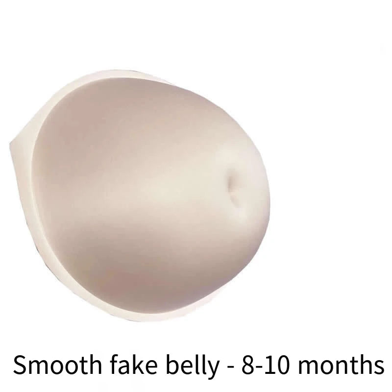 Breathable Lightweight Fake Pregnancy Belly for Role Play - Soft & Lifelike
