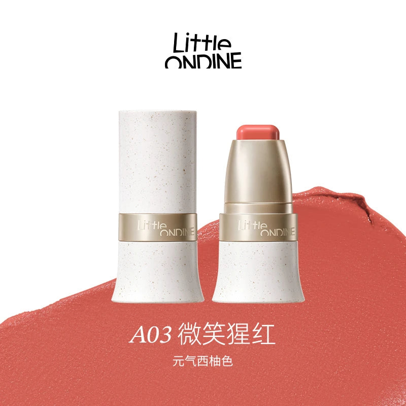 Multi-Purpose Blusher Stick - Moisturizing Face and Lip Makeup, Vegan & Paraben-Free
