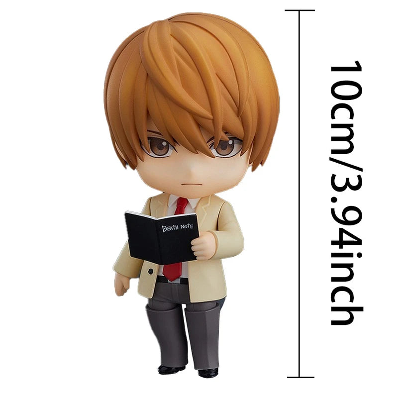 Death Note Anime Action Figure PVC Model Doll - Light & L Characters - 10cm Collectible Toys