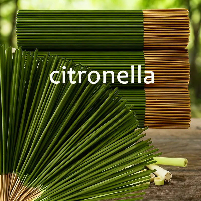 Artificial Wood Burning Sticks for Home & Outdoor Fragrance - Recycled Wood Decor