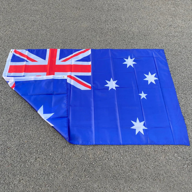 Australia Flag 90x150cm Polyester Hanging Banner for Home Decor & Celebrations