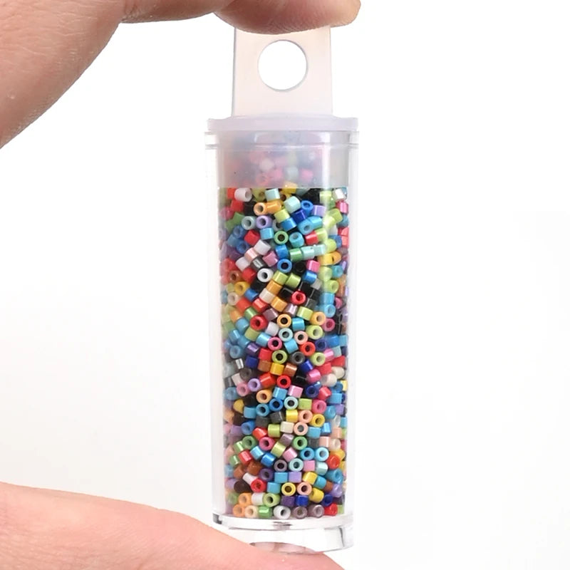 Mini Glass Beads for Jewelry Making 2000Pcs DIY Necklace & Bracelet Accessories