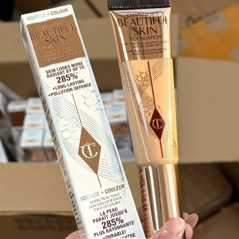Waterproof Concealer Foundation Makeup - Natural Oil Control Face Coverup