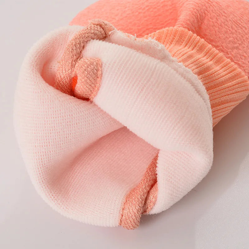Exfoliating Body Gloves for Shower Cleaning - Skin Scrub Mitts & Massage Towels