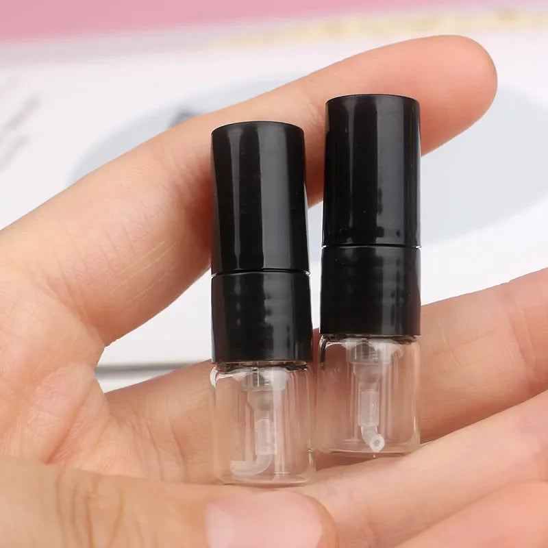 Refillable Glass Perfume Spray Bottles - Fine Mist Dispenser Sample Set