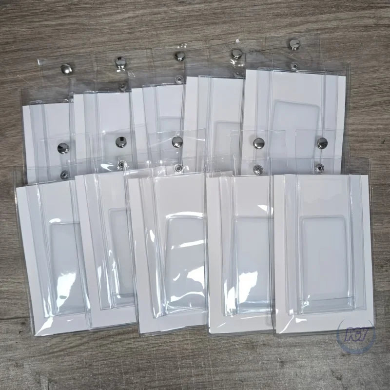 Clear Plastic Watches Display Cases Pack Jewelry Storage Organizer Bags