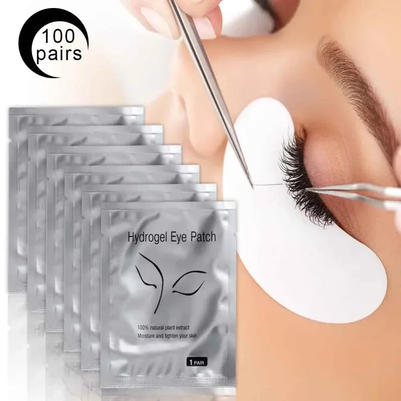 Disposable Under Eye Pads for Eyelash Extensions Lint-Free Gel Patches