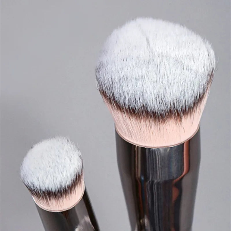 Angled Makeup Brushes for Foundation Concealer Powder Liquid & Contour - Synthetic