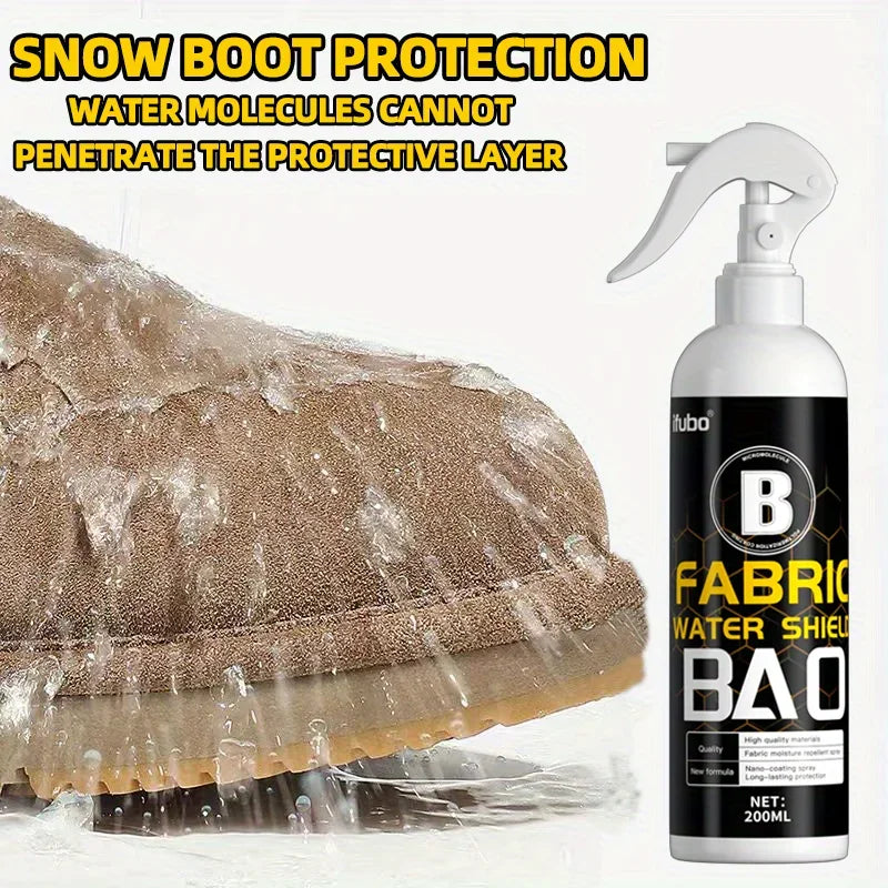 Fabric Shield Spray Waterproof & Stain-Resistant Nano Technology