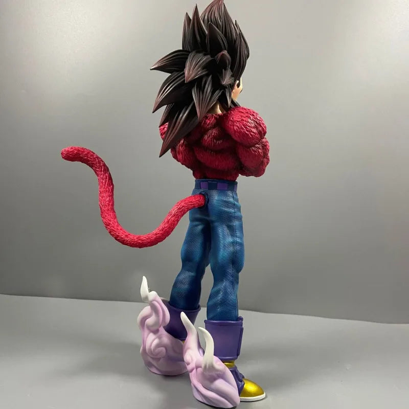 29cm Dragon Ball Super Vegeta & Goku Action Figures SSJ4 Super Saiyan Anime PVC Model