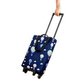 Large Capacity Waterproof Foldable Shopping Cart with Retractable Handle and Wheels