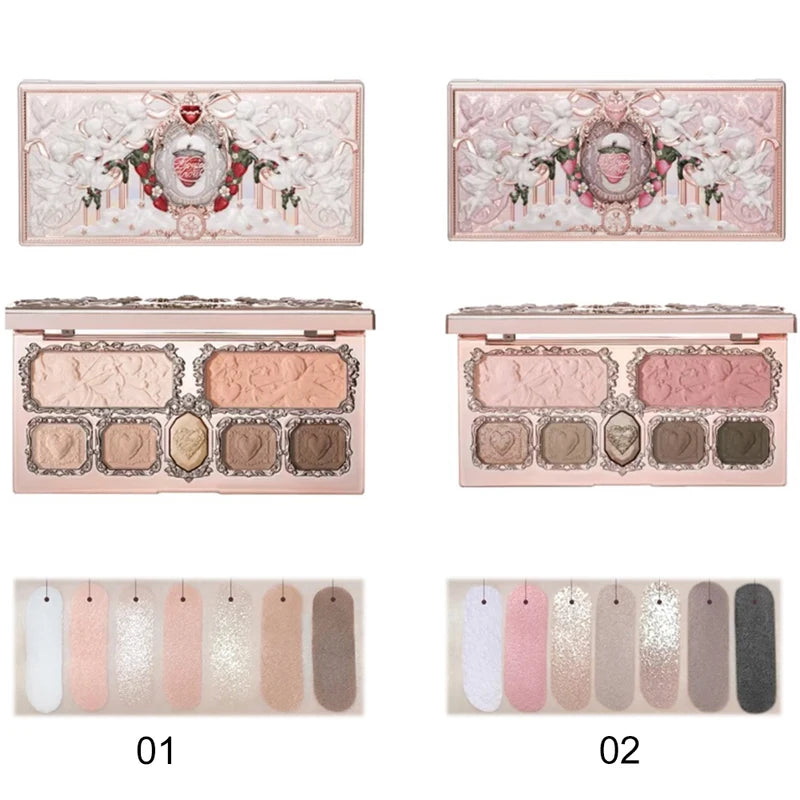 Velvet Matte Lip Cream & Lip Blush Set - Long Lasting, Lightweight Makeup