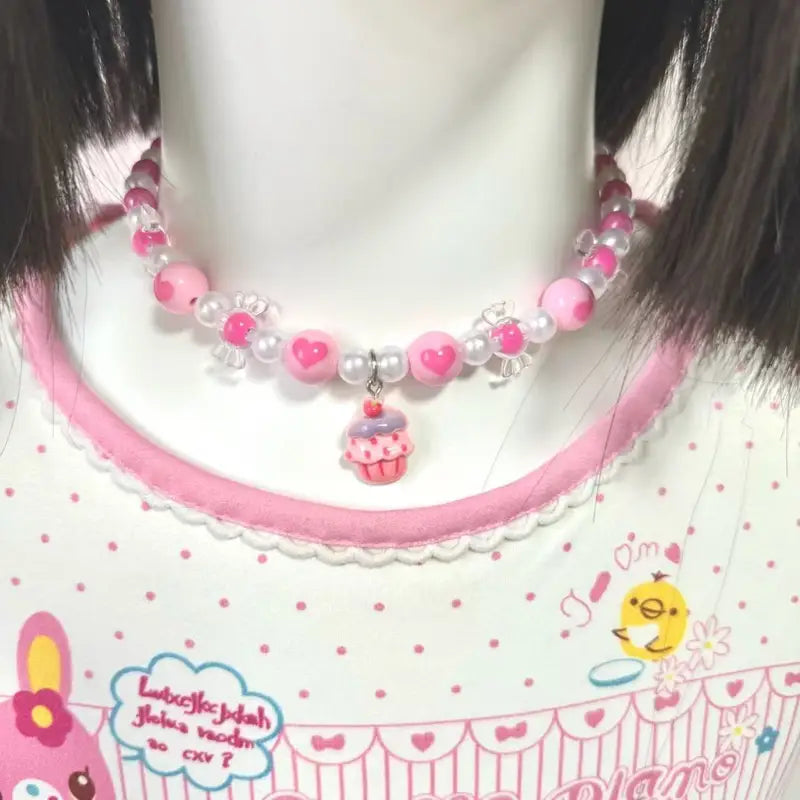 Kids Animal Cartoon Candy Necklace & Bracelet Set - Children's Jewelry Gift