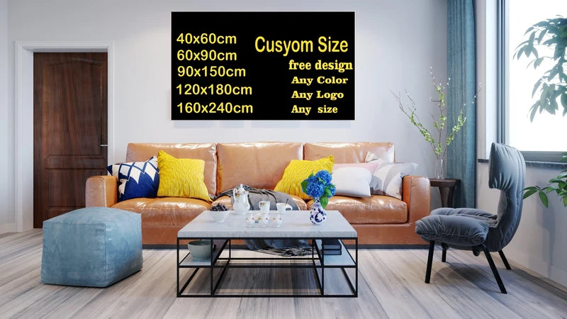 Custom Digital Print Flags and Banners for Logos Events Sports Car Decor