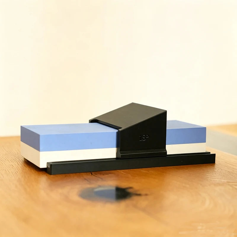 Fixed Angle Knife Sharpening Jig with Guide Holder - 18 Degree, No Whetstone