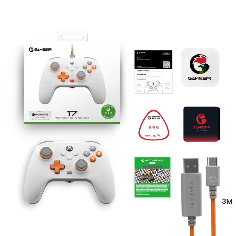 Wired Xbox Gaming Controller with Hall Effect Joysticks and Triggers - Compatible with Xbox Series X|S and Windows