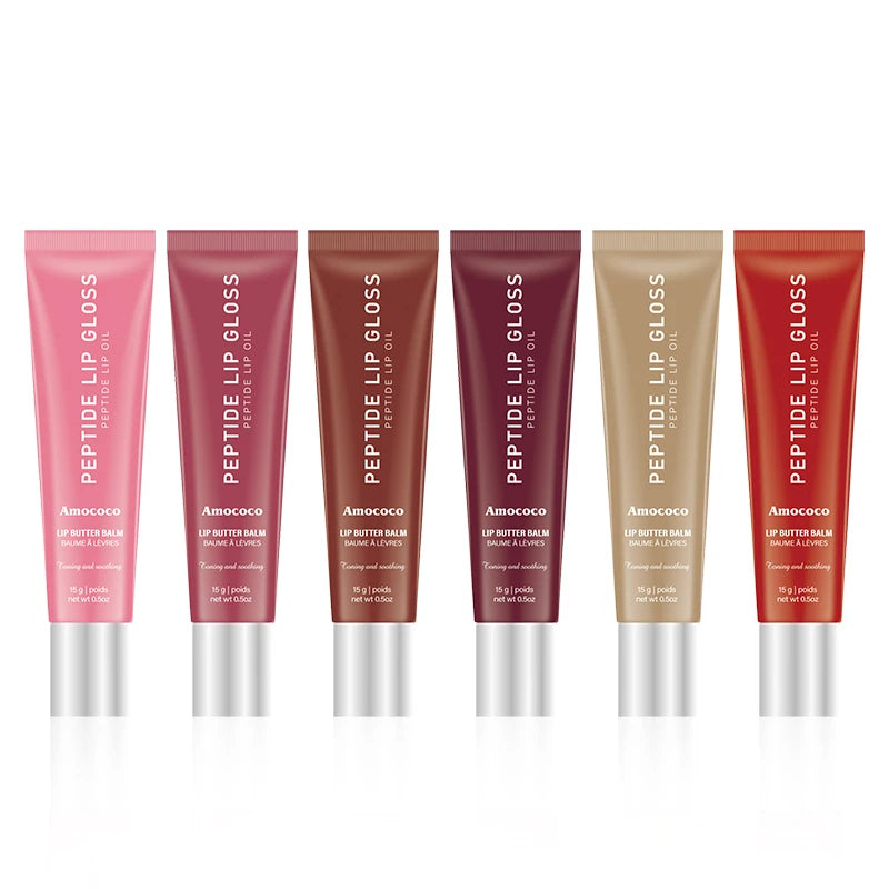 Plumping Lip Oil Set - Hydrating Tinted Gloss with Non-Sticky Shine