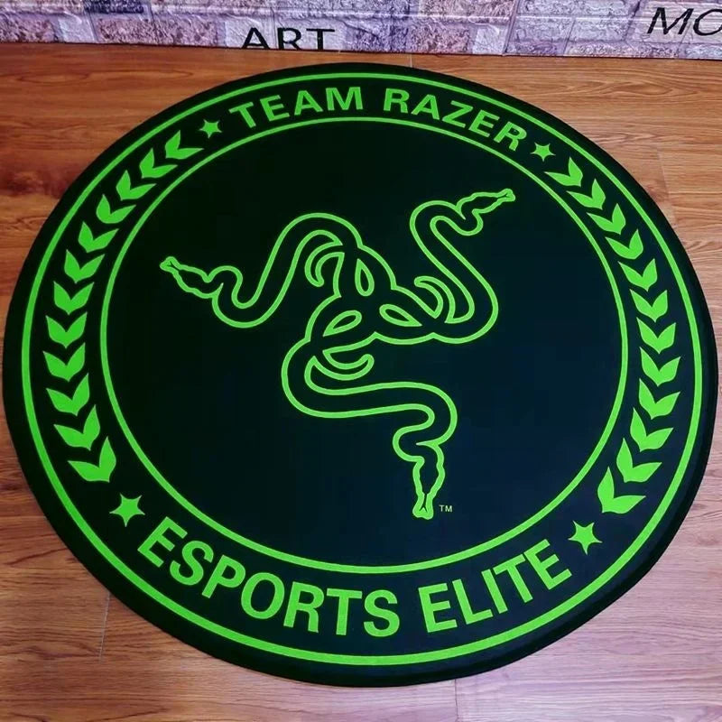 Round Carpet Rug for Living Room Bedroom Gaming Chair Floor Mat Home Decor
