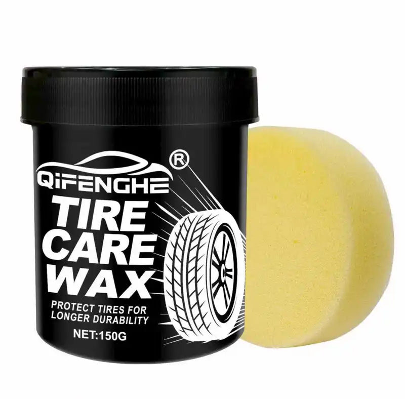 Car Tire Shine Wax - Durable Gloss Enhancer & Protective Coating for Tires